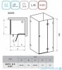 Ravak Brilliant BSDPS kabina kwadratowa 90x90cm prawa transparent 0UP77A00Z1